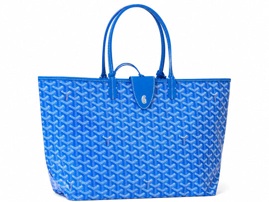 Goyard Sac Hardy Pet Carrier Goyardine PM Sky Blue