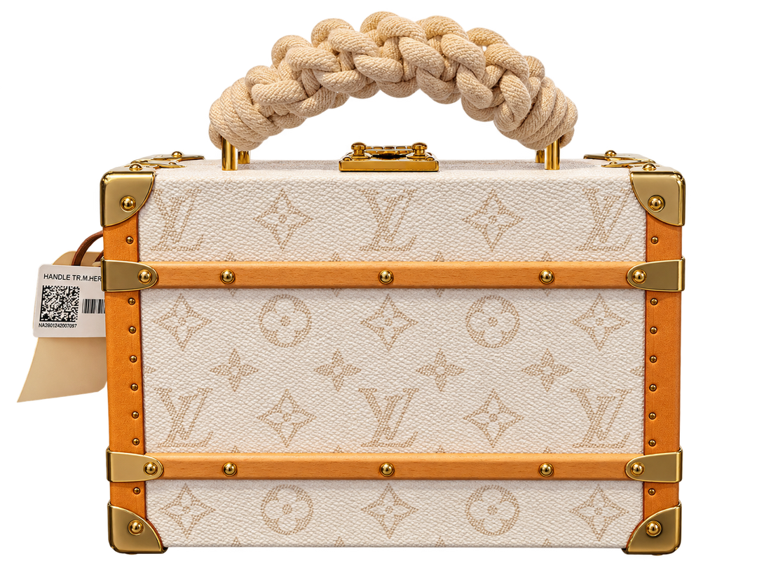 Louis Vuitton Braided Handle Monogram Trunk