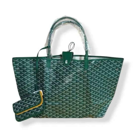 Goyard Saint Louis Tote PM Green