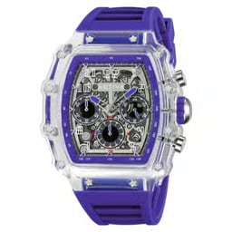 Activa X Invicta Men's Watch w/ Skeleton Dial - 44.3mm, Purple ACW2305-010