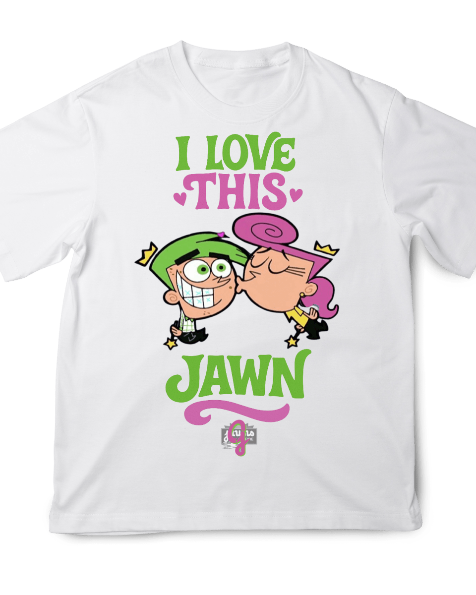 Fairly Odd Parents I Love This Jawn - Original Jawns - White T-Shirt - T-Shirt - Jawns on Fire Sneakers & Shoes