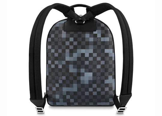 Louis Vuitton Josh Backpack Damier Graphite Pixel Gray