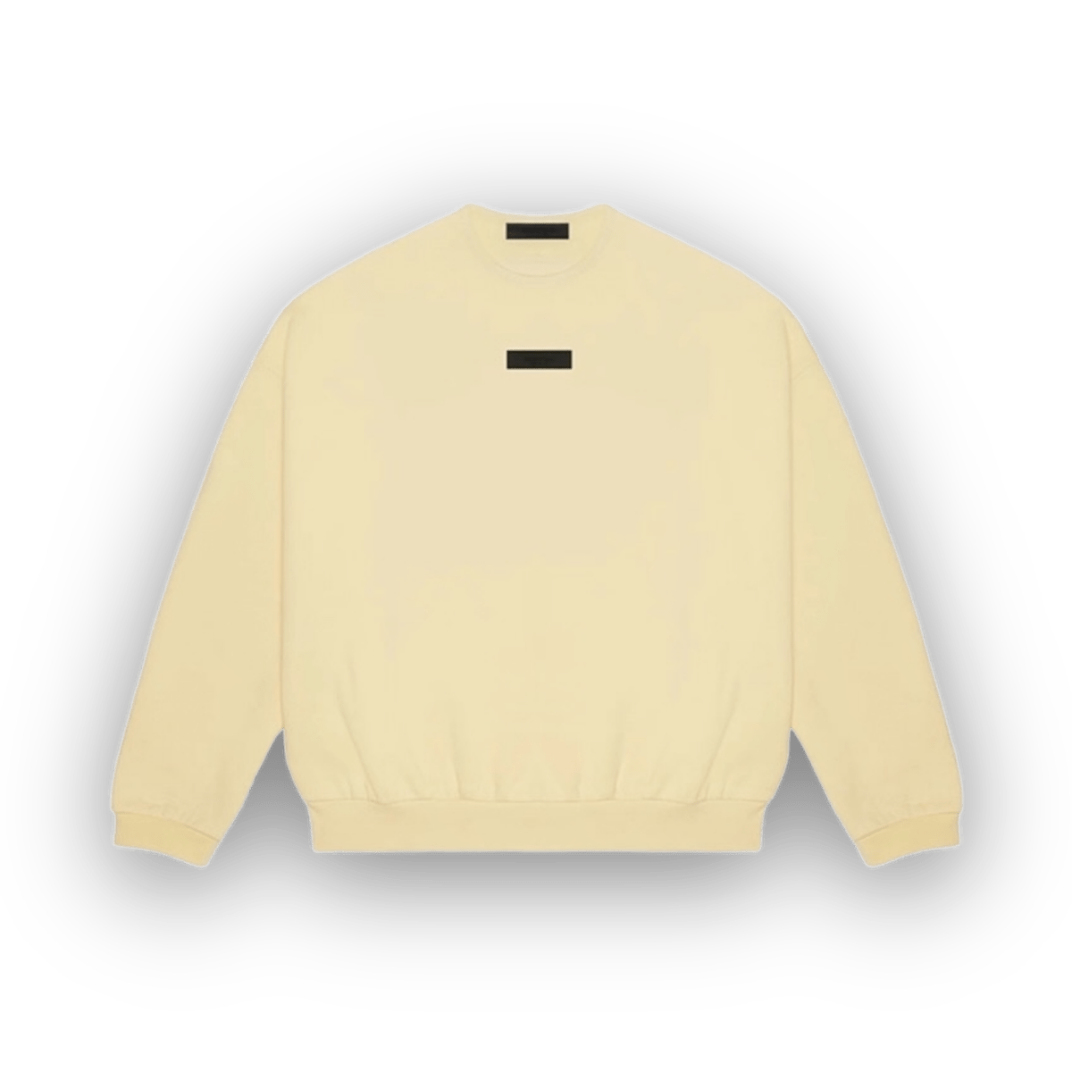 Fear of God Essentials Garden Yellow Crew Neck Sweatshirt - 2024 - Sweatshirt - Jawns on Fire Sneakers & Streetwear
