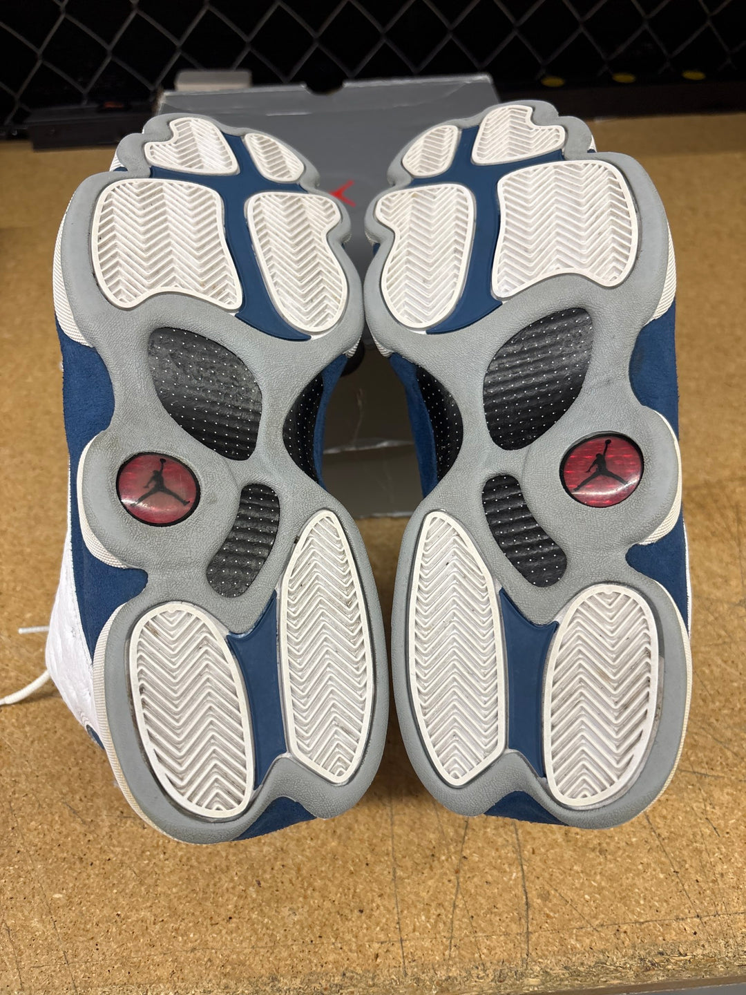 Jordan 13 French Blue Men 12  Used