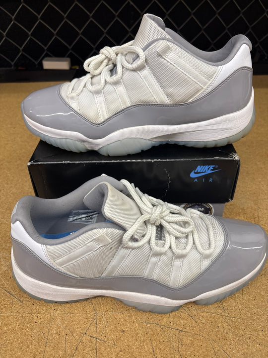 Jordan 11 Low Cement Grey Men 11.5 Used