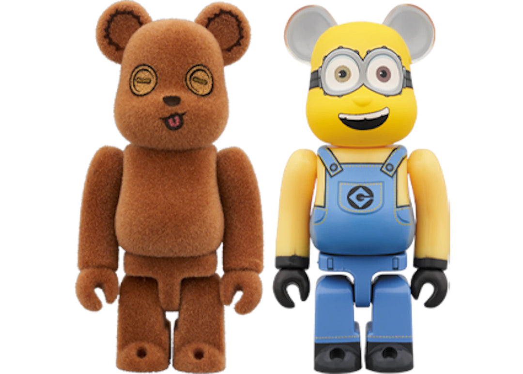 Bearbrick Tim &amp; Bob 100% Set