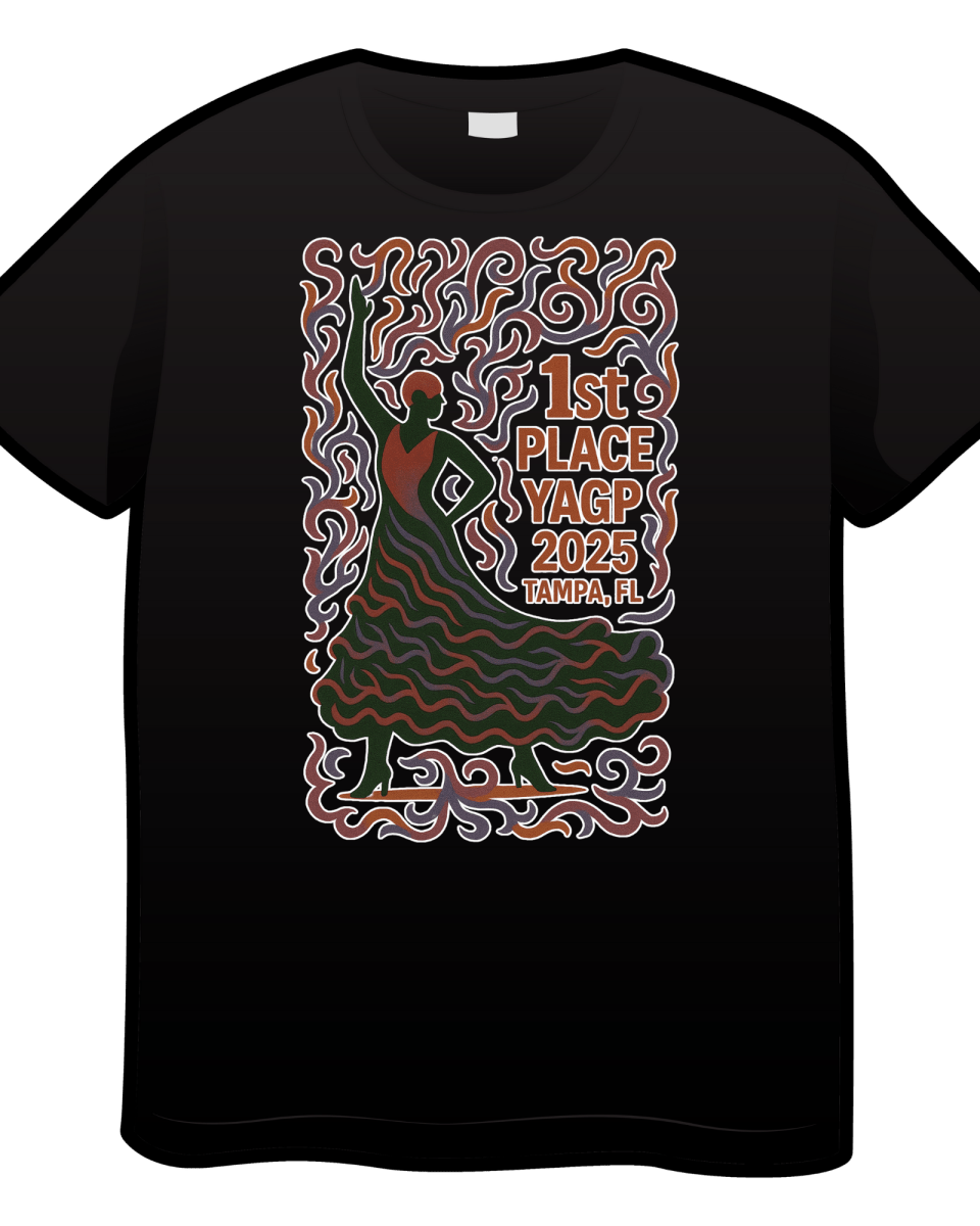Flamenco Fire: YAGP 2025 Champs - T-Shirt - Jawns on Fire Sneakers & Shoes