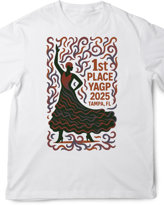 Flamenco Fire: YAGP 2025 Champs - T-Shirt - Jawns on Fire Sneakers & Shoes