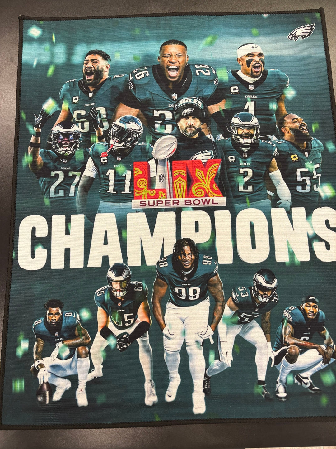 Eagles Super Bowl Champions Carpet