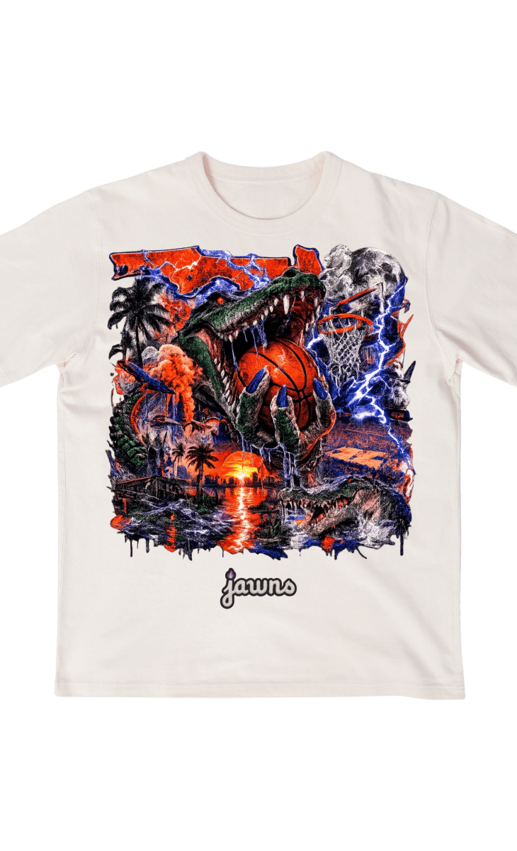 Florida Gators Godspeed Streetwear Basketball Gear - T-Shirt - Jawns on Fire Sneakers & Shoes