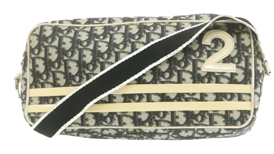 Christian Dior Vintage Trotter 2 Shoulder Bag