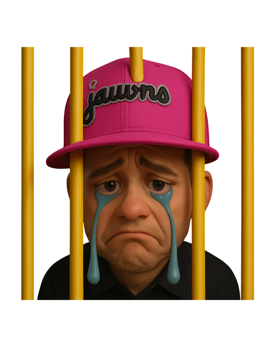 Free Jawns Behind Bars - Original Jawns - Black T-Shirt - T-Shirt - Jawns on Fire Sneakers & Shoes