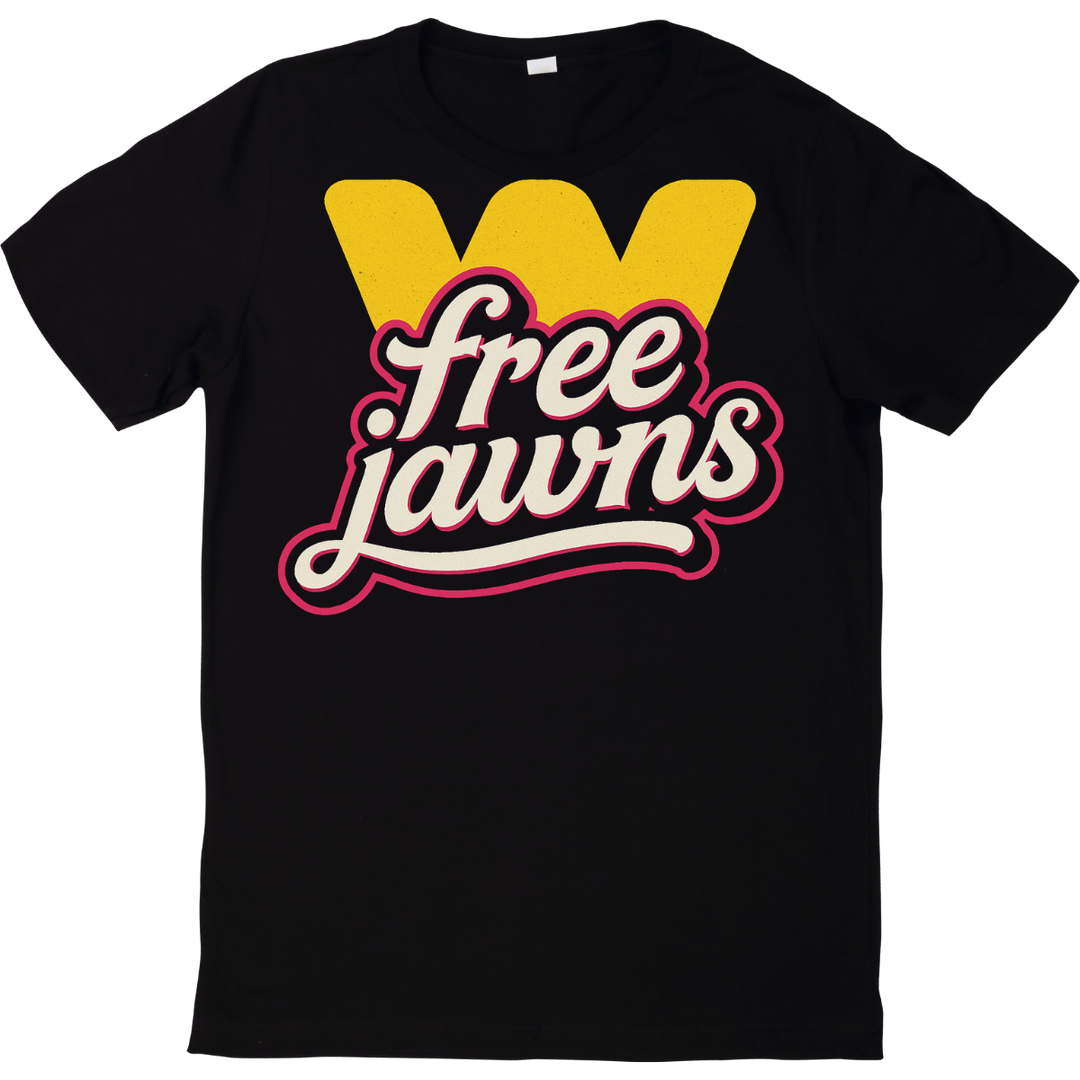 Free Jawns WN - Original Jawns - Black T-Shirt - T-Shirt - Jawns on Fire Sneakers & Shoes