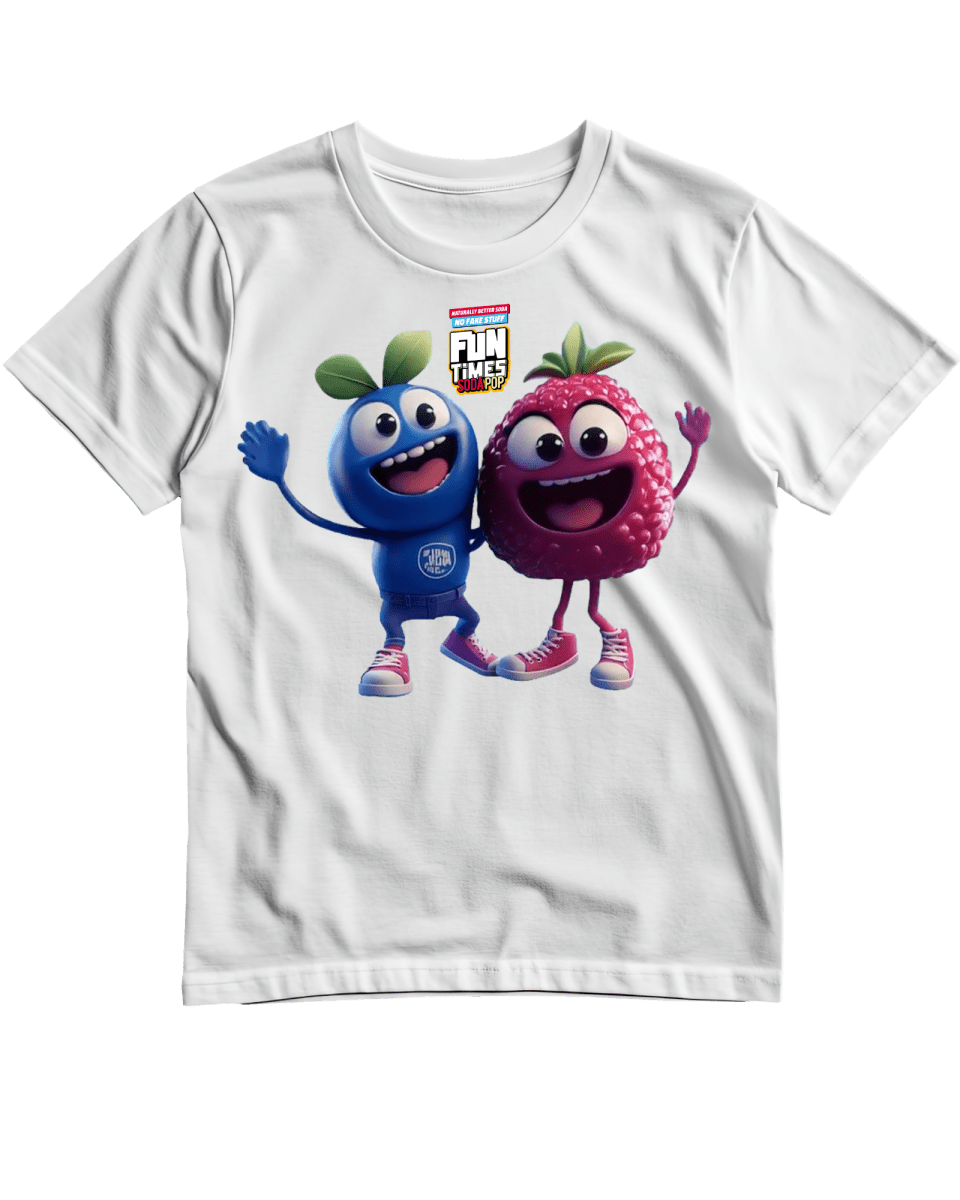 Fun Time Soda Pop Blue Razz T-Shirt - T-Shirt - Jawns on Fire Sneakers &amp; Shoes