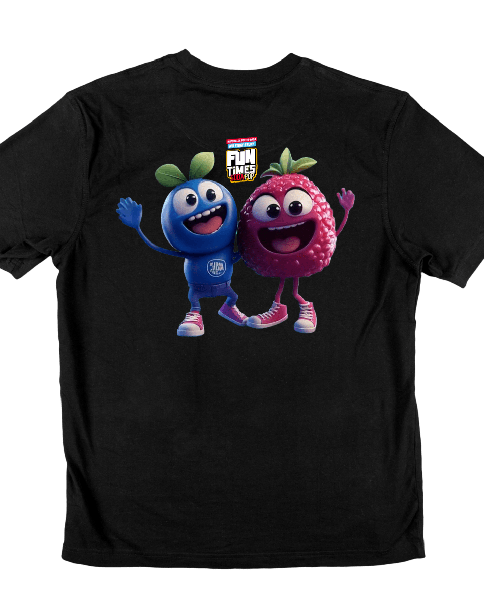 Fun Time Soda Pop Blue Razz T-Shirt - T-Shirt - Jawns on Fire Sneakers &amp; Shoes