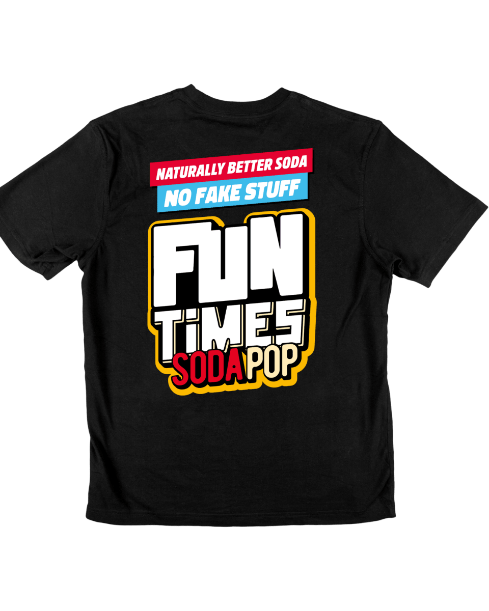 Fun Time Soda Pop Logo T-Shirt - T-Shirt - Jawns on Fire Sneakers &amp; Shoes