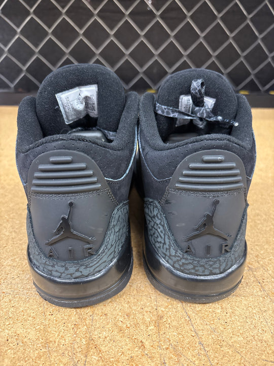 Jordan 3 Black Cat -Gradeschool 7- Used