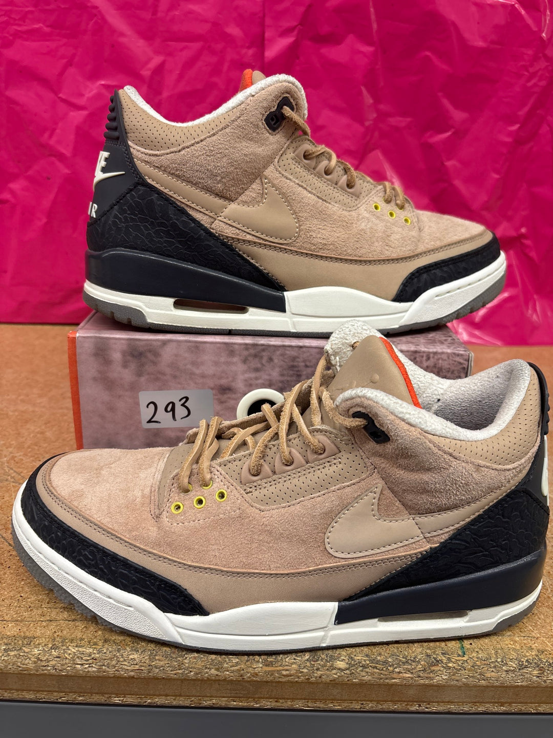 Jordan 3 Bio Beige Men 10 Used