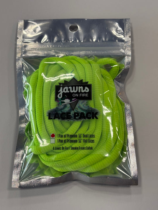 Sneaker Freak Round Laces - Apple Flash