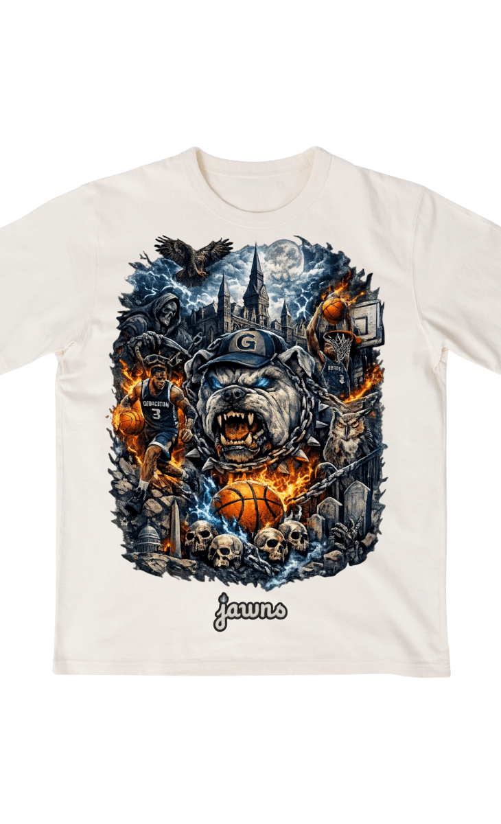 Georgetown Hoyas Godspeed Streetwear Basketball Shirt - T-Shirt - Jawns on Fire Sneakers & Shoes