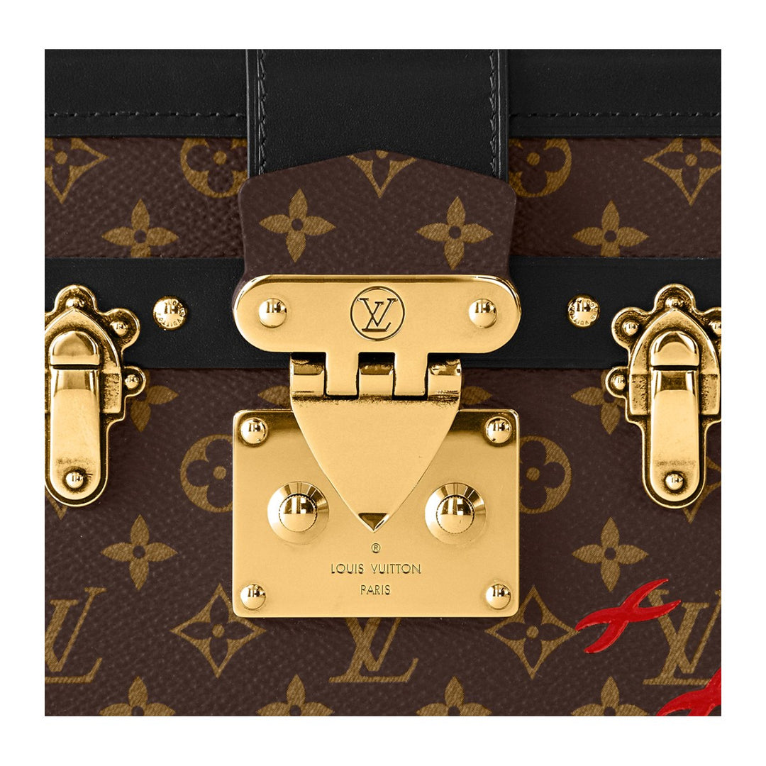 Louis Vuitton Petite Malle Capitale Monogram Mini Trunk M45943