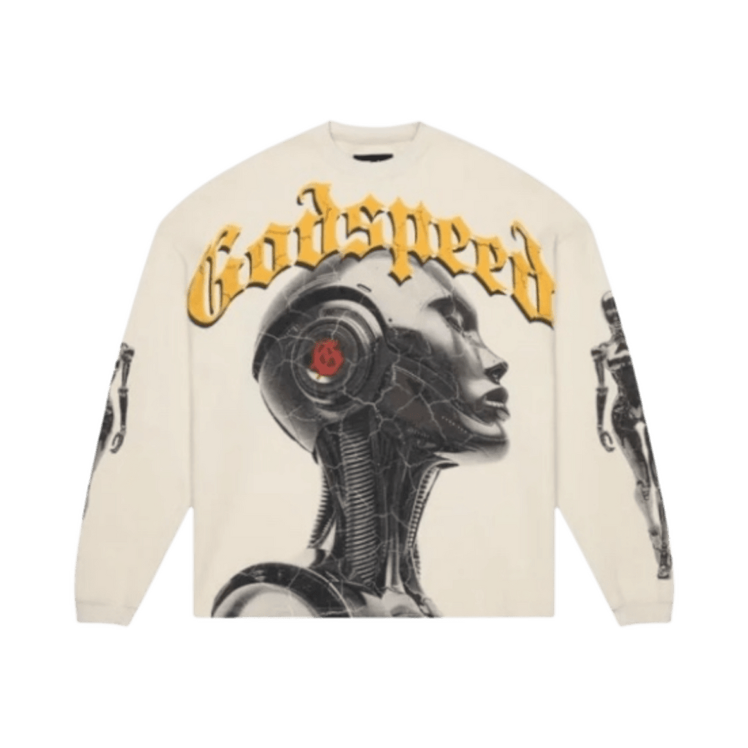 Godspeed Alexa Long Sleeve Thermal Bone - T-Shirt - Jawns on Fire Sneakers & Shoes