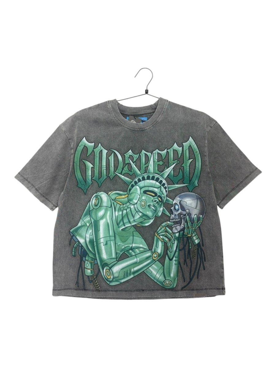 Godspeed Freedoms Protocol T-Shirt NG (Grey) - Clothing - Mens - Jawns on Fire Sneakers &amp; Shoes