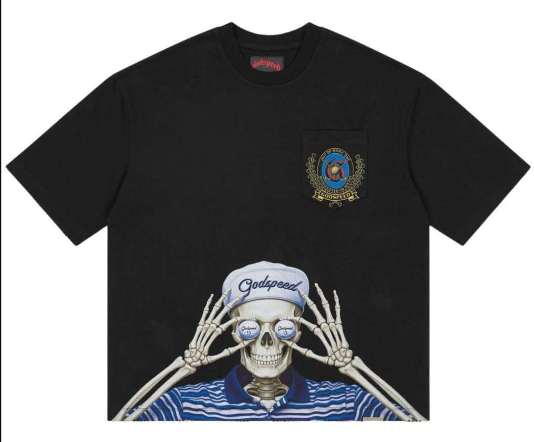 Godspeed Golf Days Pocket II T-Shirt Black - Clothing - Mens - Jawns on Fire Sneakers &amp; Shoes