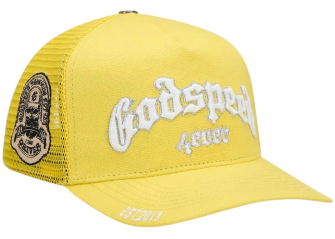 Godspeed GS Forever Trucker Hat Lightning - Clothing Accessory - Jawns on Fire Sneakers & Shoes