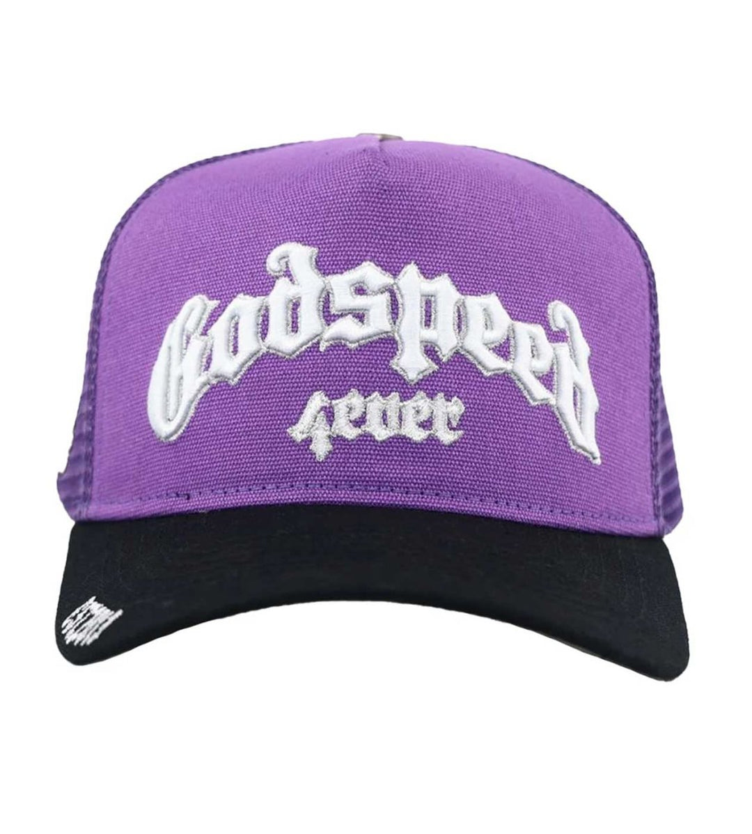 Godspeed Neo Trucker Hat Purple/Black - Clothing Accessory - Jawns on Fire Sneakers &amp; Shoes
