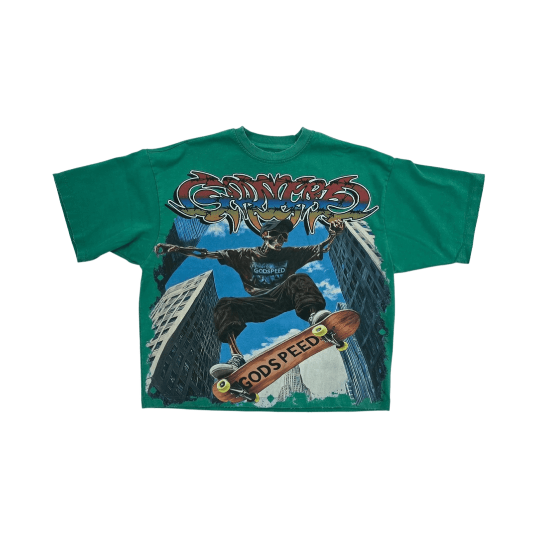 Godspeed Ollie Green T-Shirt - T-Shirt - Jawns on Fire Sneakers & Shoes