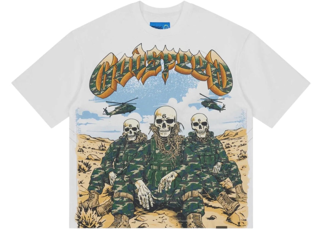 Godspeed Squadron NG T-shirt White - Clothing - Mens - Jawns on Fire Sneakers & Shoes