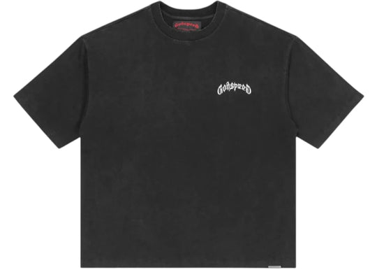 Godspeed Vital Black Necessi Tee Black/White - Clothing - Mens - Jawns on Fire Sneakers &amp; Shoes