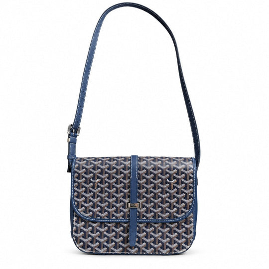 Goyard PM Belvédère Messenger Navy Crossbody Bag - Handbags - Jawns on Fire Sneakers &amp; Shoes