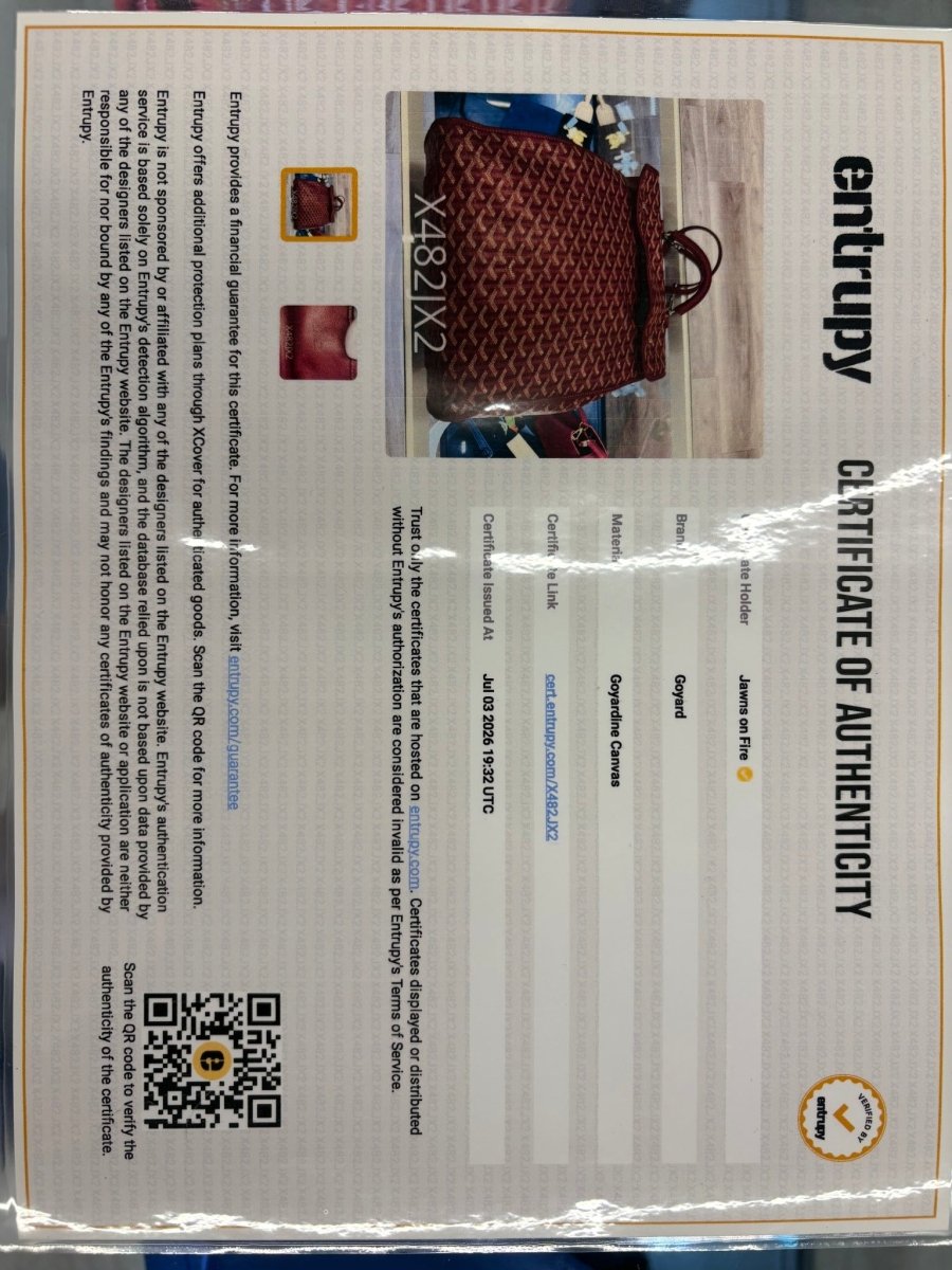 Goyard Saint Léger Backpack Red - Handbags - Jawns on Fire Sneakers & Shoes