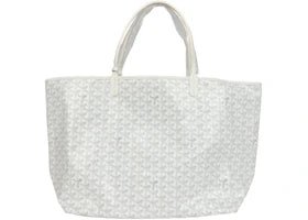 Goyard Saint Louis Tote GM White - Handbags - Jawns on Fire Sneakers & Shoes