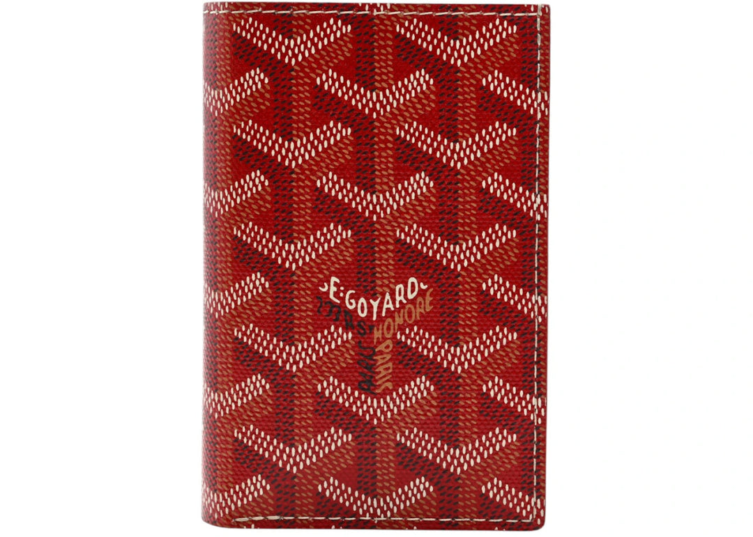 Goyard Saint Pierre Card Holder Red - Handbags - Jawns on Fire Sneakers & Shoes