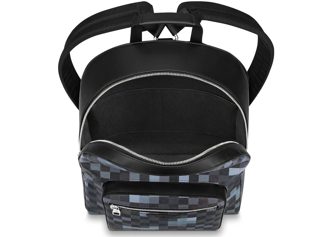 Louis Vuitton Josh Backpack Damier Graphite Pixel Gray