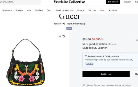 Gucci Calfskin Floral Embossed Jackie 1961 Leather Hobo Bag - Handbags - Jawns on Fire Sneakers &amp; Shoes