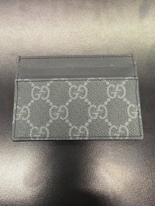 Gucci Card Case Wallet GG Black - Handbags - Jawns on Fire Sneakers & Shoes