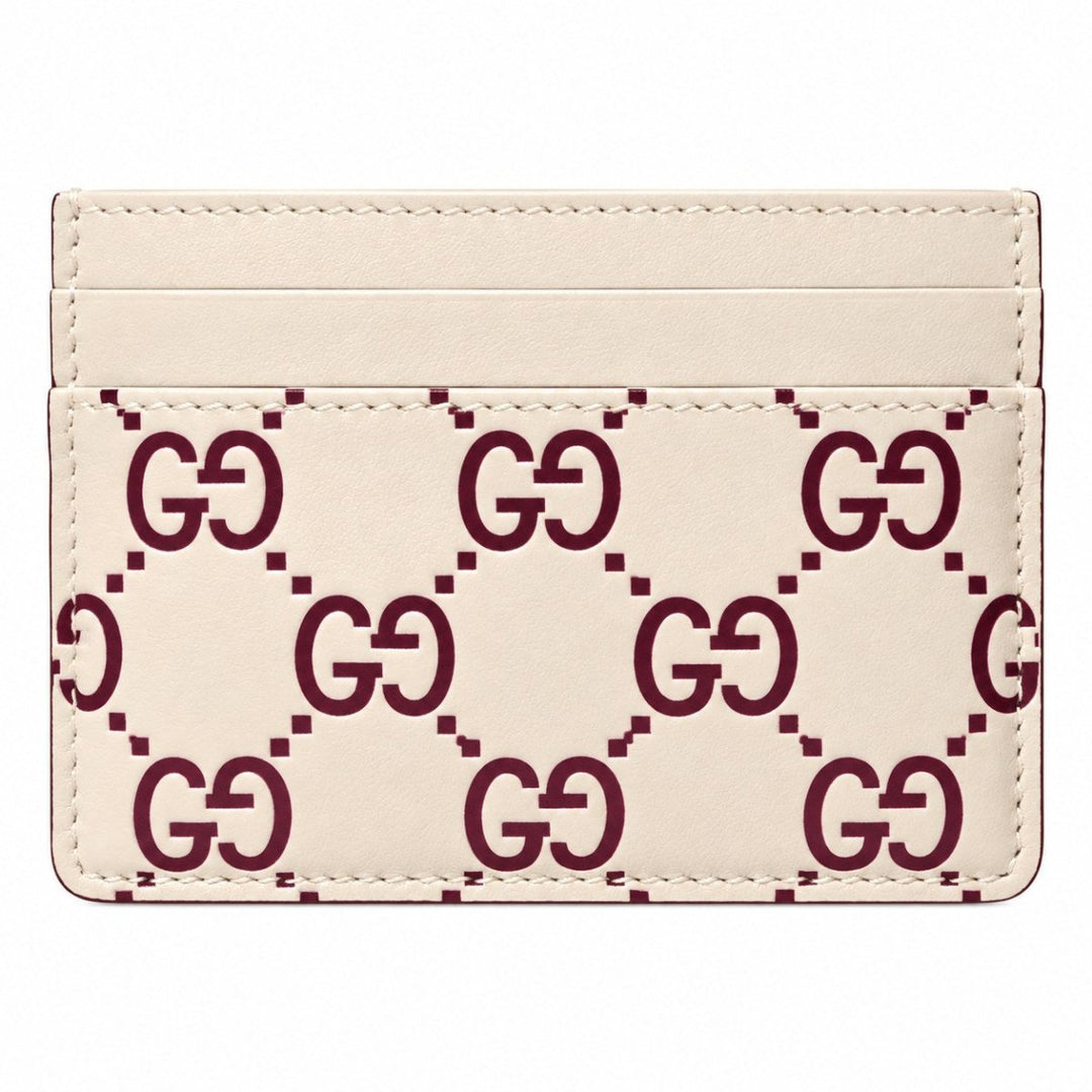 Gucci Cardholder Ivory with Burgundy Accents - Handbags - Jawns on Fire Sneakers &amp; Shoes