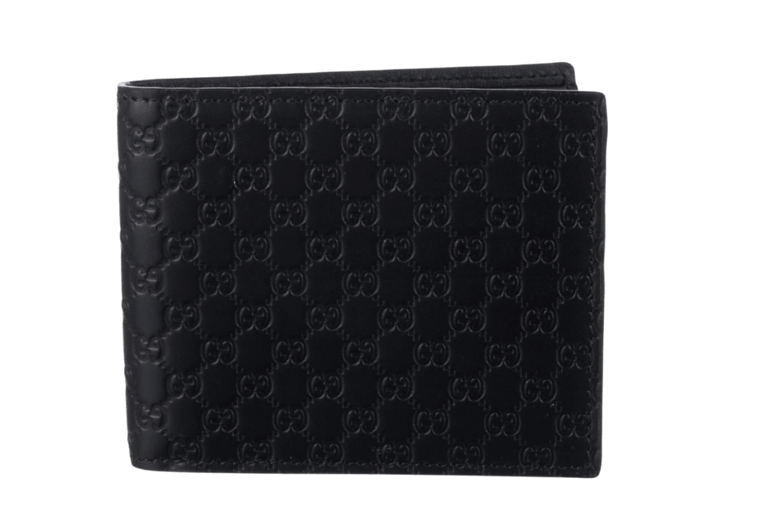 Gucci GG Logo Two Fold Black Wallet - Handbags - Jawns on Fire Sneakers &amp; Shoes