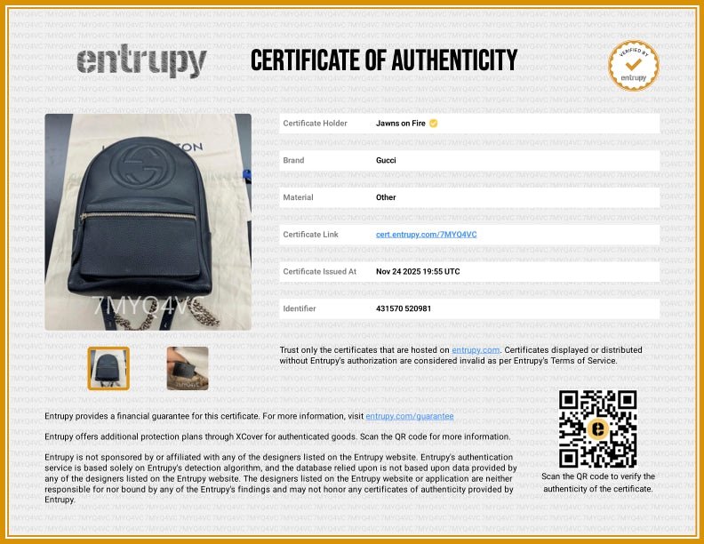 Gucci Soho Chain Backpack Black - Handbags - Jawns on Fire Sneakers & Shoes