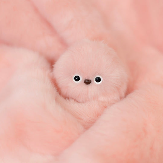 Mirumi Interactive Robot Bag Charm Plush Toy Pink