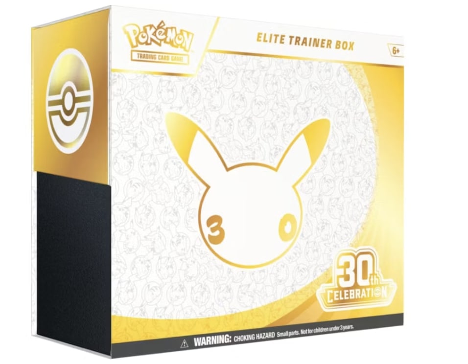 2026 Pokémon Mega Evolution 30th Celebration Elite Trainer Box