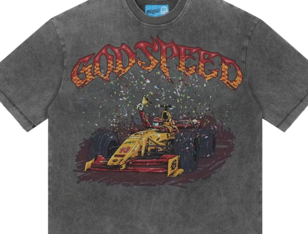Godspeed F1 Dreams T-Shirt Grey Wash
