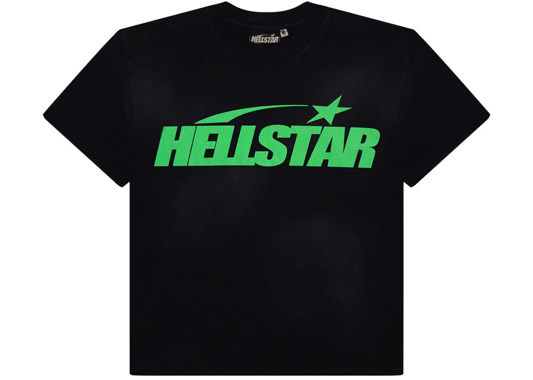 Hellstar Classic T-shirt (Regular Print) Black/Green - Clothing - Mens - Jawns on Fire Sneakers & Shoes