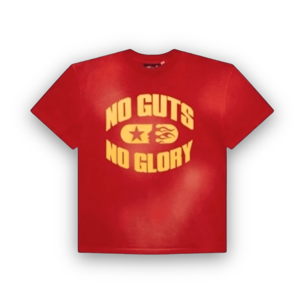 Hellstar No Guts No Glory T-Shirt - Red - T-Shirt - Jawns on Fire Sneakers & Streetwear