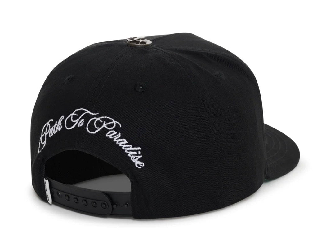 Hellstar OG Logo Snapback Hat Black - Clothing Accessory - Jawns on Fire Sneakers & Shoes