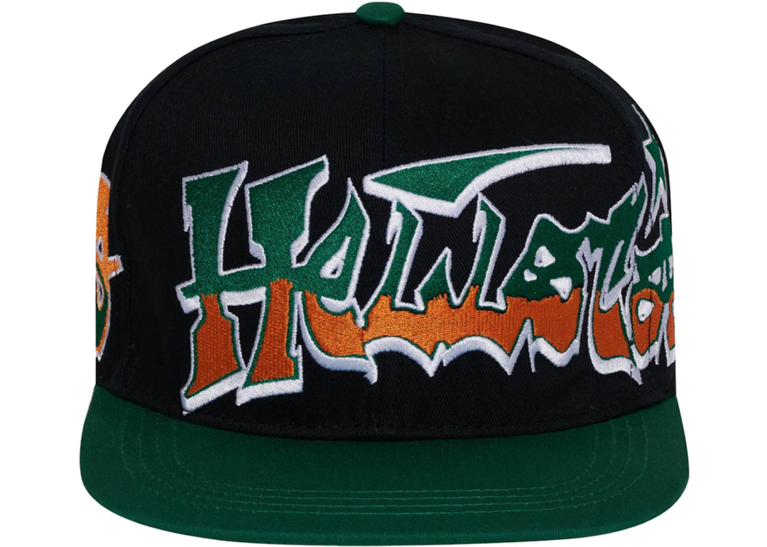 Hellstar Records Hat Snapback Green/Black - Clothing Accessory - Jawns on Fire Sneakers & Shoes